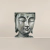 Buddha statue facial ornaments, home decorations, living room and study offerings Specification image